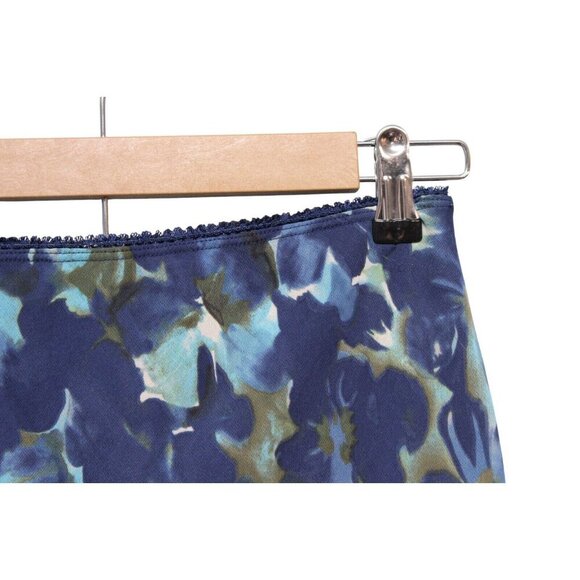 Dressbarn Skirt Size Medium Y2K Floral A-Line Flare Flowy Lightweight Grunge - Picture 6 of 10